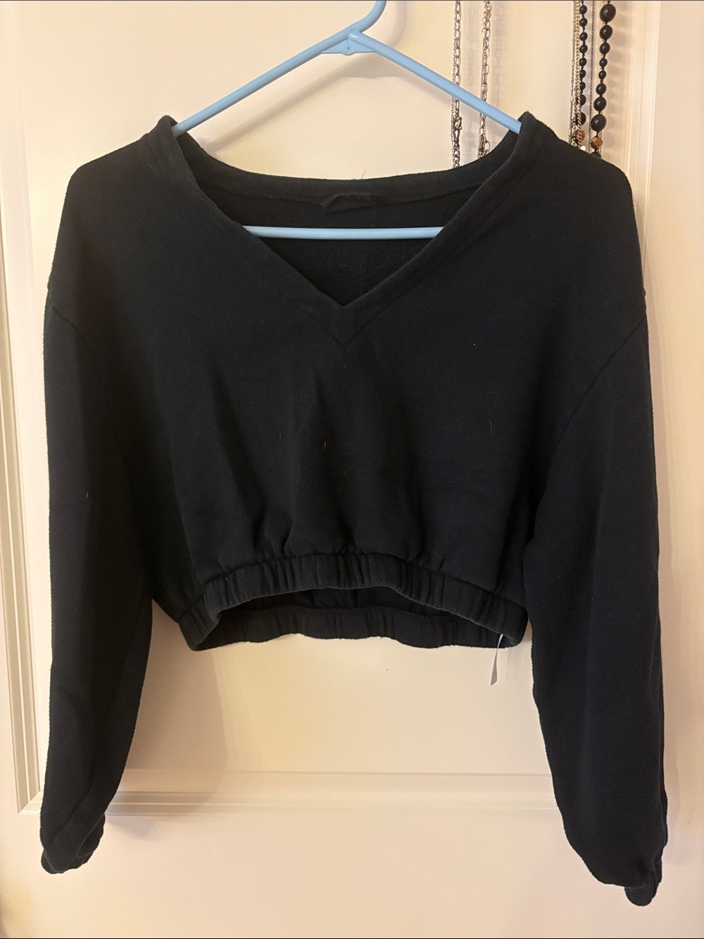 Cropped sweatshirt